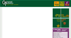 Desktop Screenshot of greenwoodpediatrics.com